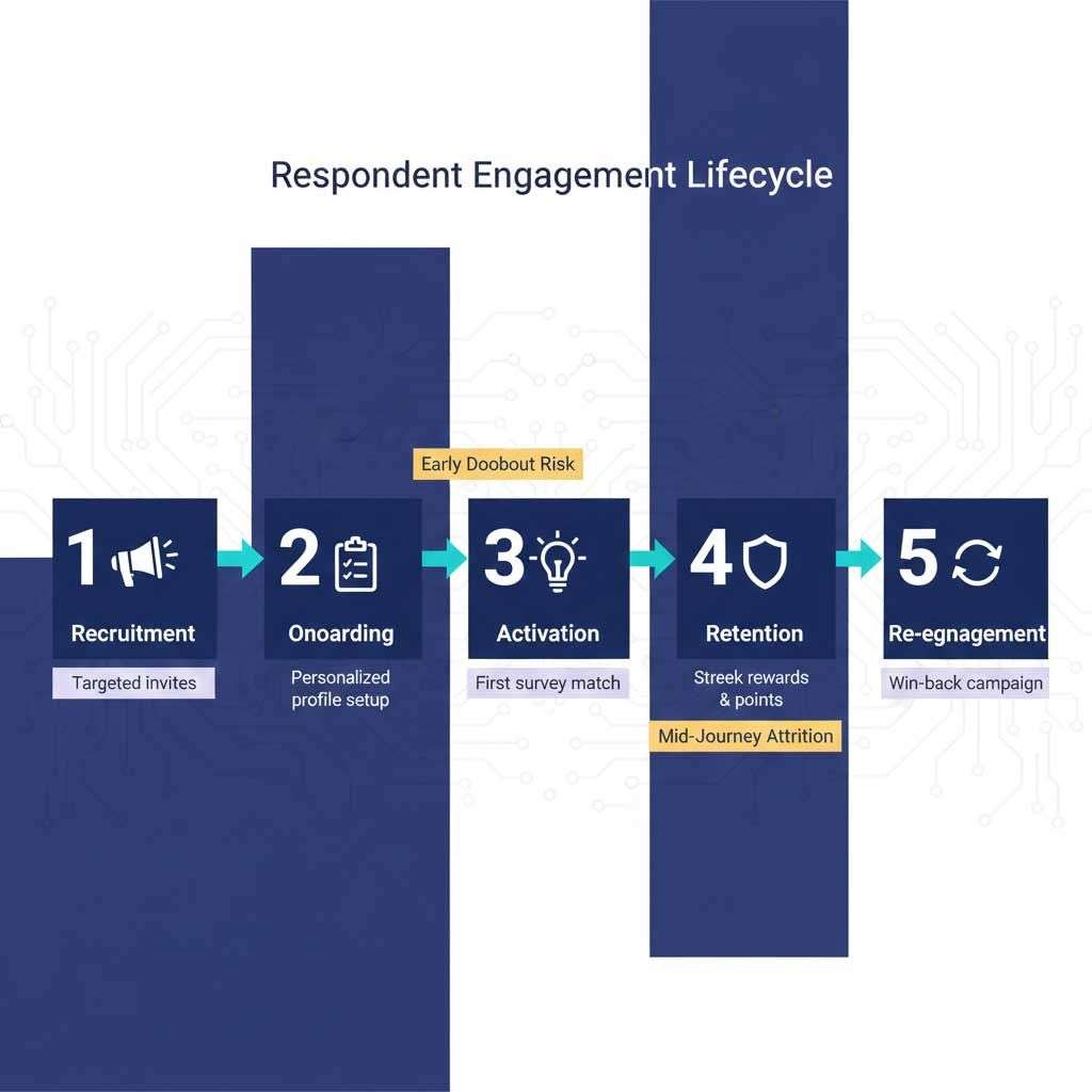 Online panels respondent engagement 5 proven strategies infographic 2026 | Research and Metric