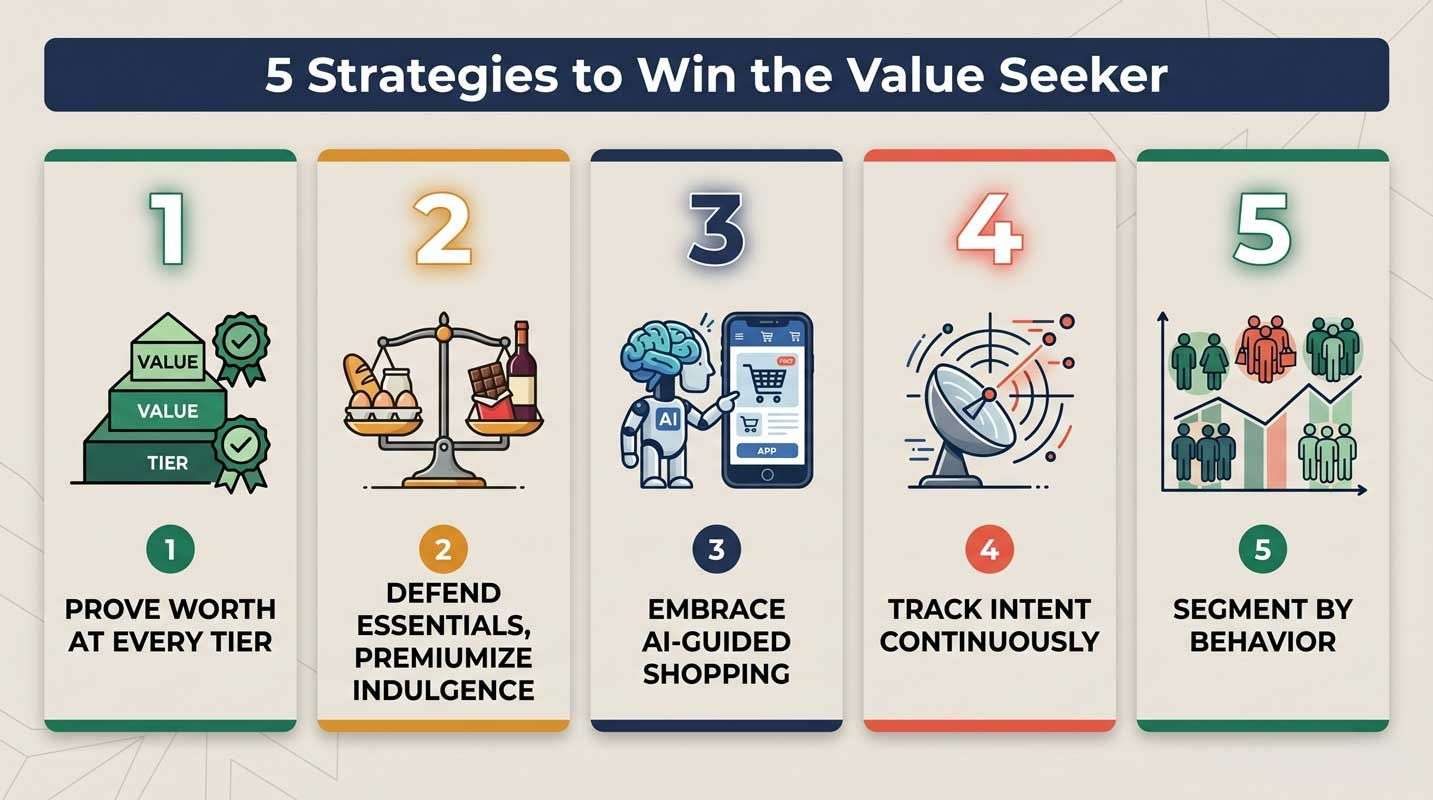 Value seeker strategies and best practices for brands | Research and Metric