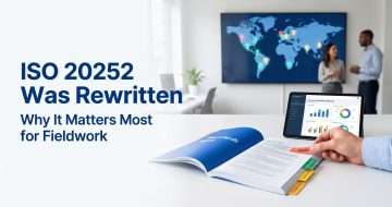 ISO 20252 revision - fieldwork team reviewing the 2026 research quality standard | Research and Metric